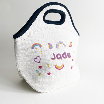 Personalised Rainbow Themed Lunch Bag, 3 of 8