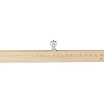 Nativity Angel Wooden Advent Calender, 2 of 2