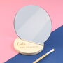 Compact Mirror With Secret Personalised Message, thumbnail 1 of 7