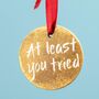 'At Least You Tried' Chocolate Gold Medal, thumbnail 1 of 10