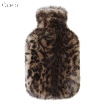Faux Fur Hot Water Bottle. Available In Two Sizes, 9 of 10