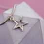 Star Charm Choker Necklace, thumbnail 2 of 3