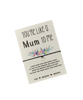 You're Like A Mum To Me Wish Bracelet, 4 of 6