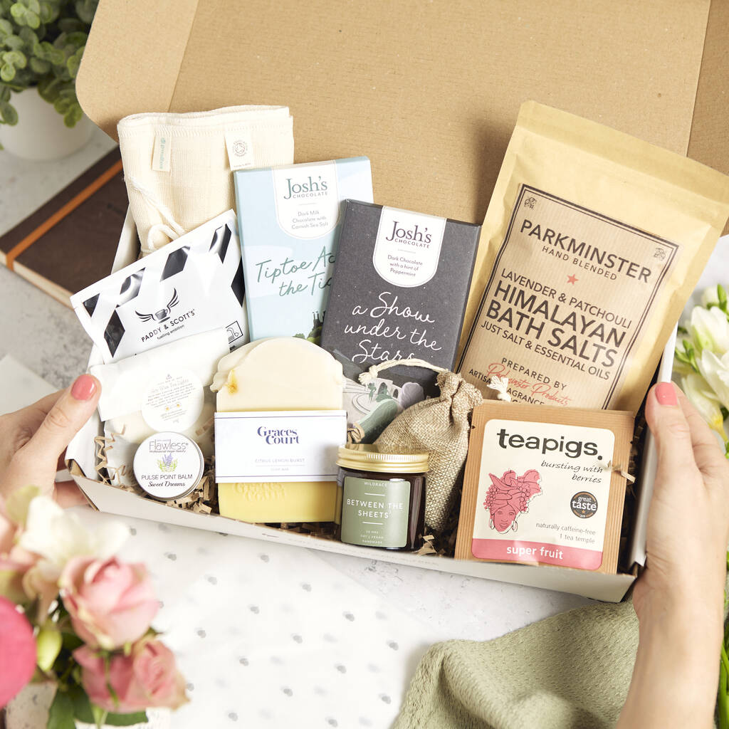 'A Little Box Of Love' Couples Pamper Hamper Gift, 1 of 11