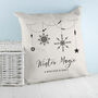Personalised Winter Magic Cushion Cover, thumbnail 4 of 5