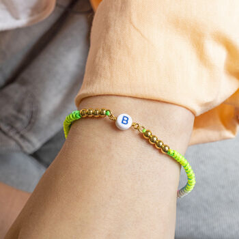 Personalised Neon Friendship Bracelet, 4 of 11