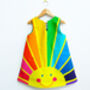 Rainbow Of Hope Girls Dress, thumbnail 3 of 4