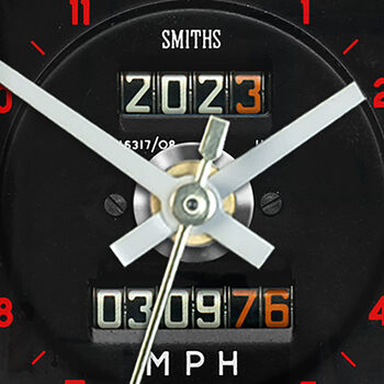 Personalised Aston Martin Db5 Wall Clock, 3 of 3