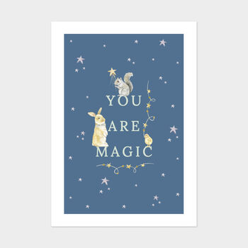 Personalised You Are Magic Art Print, 3 of 3