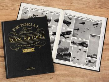 Raf Royal Air Force Personalised Deluxe History Book, 6 of 7