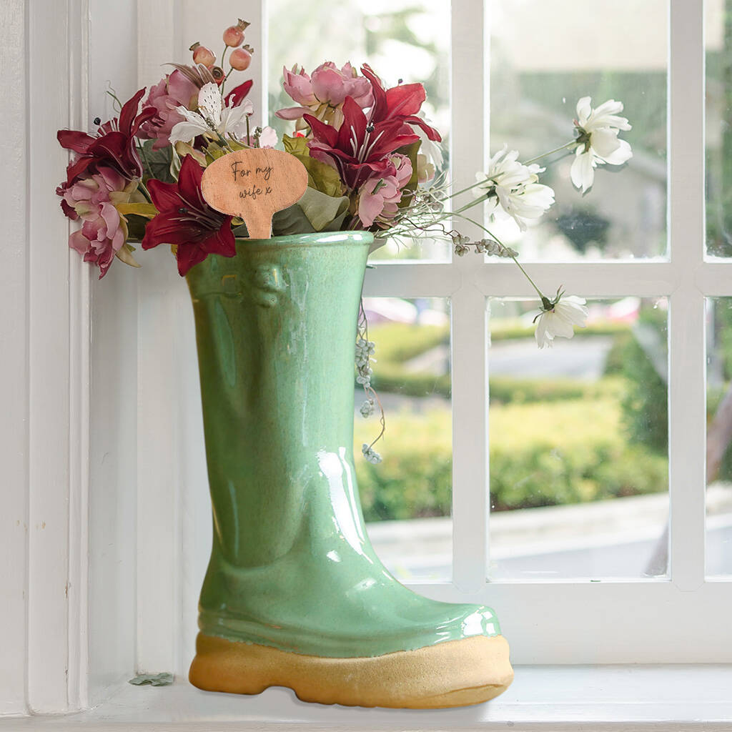 ceramic wellies