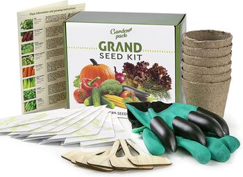 Grand Growing Kit 30 Vegetable Seed Varieties, 8 of 8