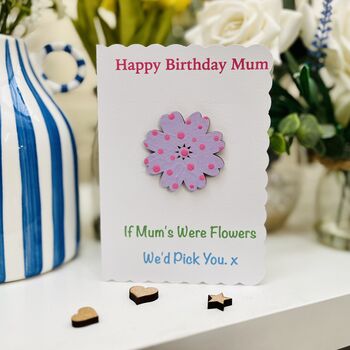 Birthday Card For Her Mum Flowers Or Mother's Day, 3 of 6