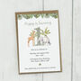 Personalised Jungle Party Invitations, thumbnail 1 of 4