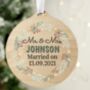 Personalised Wreath Wooden Decoration, thumbnail 1 of 5