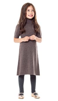 Girls' Cashmere Knitted Dress, 2 of 8