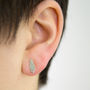 Sterling Silver Penguin Earrings, thumbnail 1 of 8