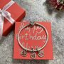 70th Birthday Charm Personalised Silver Bracelet Gift, thumbnail 9 of 9