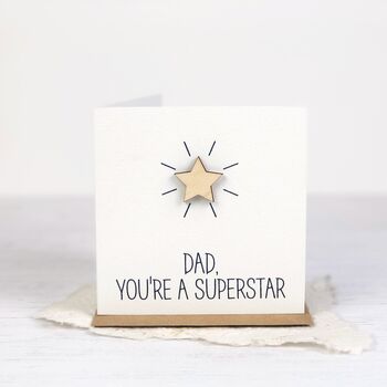 You're A Superstar Father's Day Card, 2 of 2