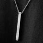 Personalised Custom Bar Necklace, thumbnail 1 of 6