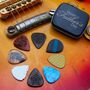 Father's Day Luxury Tin + Eight Electric Guitar Picks, thumbnail 1 of 8