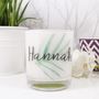 Personalised Botanical Round Scented Candle For Her, thumbnail 5 of 6