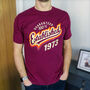 'Established 1973' 50th Birthday Gift T Shirt, thumbnail 1 of 10