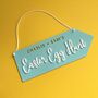 Personalised Easter Egg Hunt Sign, thumbnail 5 of 5