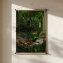 Fantasy Pool Private Garden Art Print, thumbnail 1 of 9