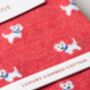 The Westie – Luxury Dog Themed Socks, thumbnail 3 of 7