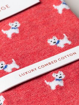 The Westie – Luxury Dog Themed Socks, 3 of 7