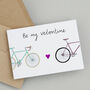 'Be My Velontine' Valentine Card For Cyclists, thumbnail 1 of 2