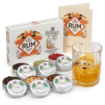 Six Rum Spices And Botanicals Infusions Kit, 4 of 8