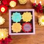 Diwali Belgian Chocolate Brownie Gift Box, thumbnail 1 of 6