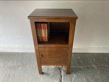 1930’s Vintage Mid Century Bedside Cabinet, 7 of 10