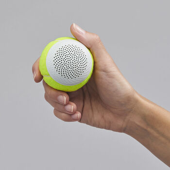 Upcycled Tennis Ball Bluetooth Speaker 3rd Gen, 5 of 12
