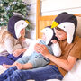 Handmade Organic Cosy Penguin Hat, thumbnail 8 of 10