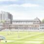 Lords Cricket Ground Stadium Fine Art Print, thumbnail 2 of 3