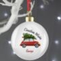 Personalised 'Driving Home For Christmas' Bauble, thumbnail 3 of 4