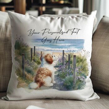 Personalised Cavachon Dog Beach Walk Collection, 2 of 8