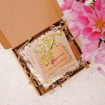 Sending Love All Natural Face Mask Kit Letterbox Gift, 6 of 6
