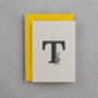 T Is For Tiger, Alphabet Card, thumbnail 1 of 4