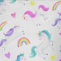 Unicorns Wrapping Paper Roll Or Folded Bright Fun Kids, thumbnail 2 of 2