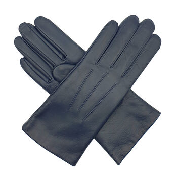 Mabel. Women's Warm Lined Leather Gloves, 4 of 7