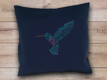 Hummingbird Cushion Beginners Embroidery Kit, 4 of 4