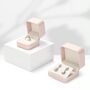 Monaco D’or Gold Rose Pink Ombré Travel Jewellery Box, thumbnail 3 of 6