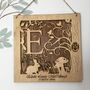 Personalised Woodland Letter Frame, thumbnail 1 of 7