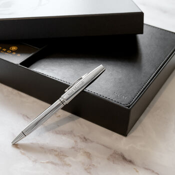 Personalised Coventry Pen And Leatherette Notebook Set, 6 of 12