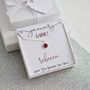 Personalised Birthstone Necklace, thumbnail 8 of 12