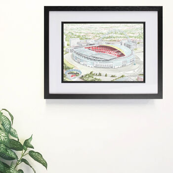 Wembley New Stadium Fine Art Print, 2 of 3